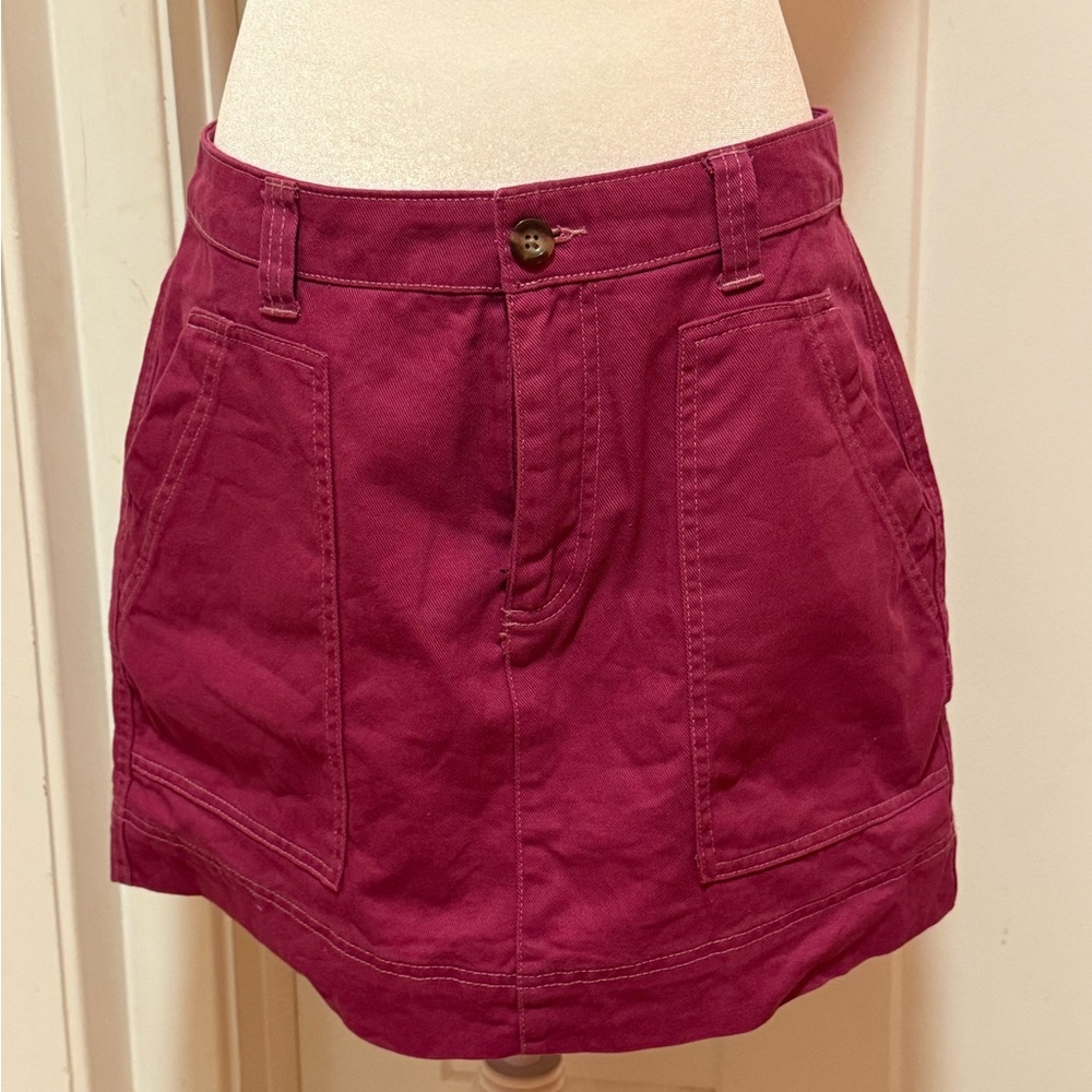 Old Navy Magenta Mini Skirt
